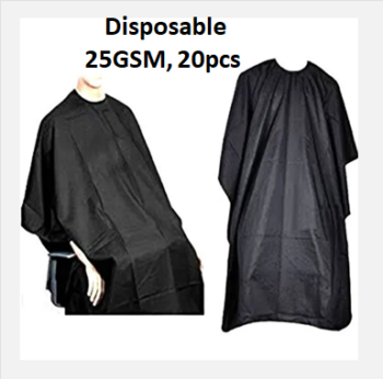 Disposable Hair Cutting Sheet, 25GSM, 20pcs